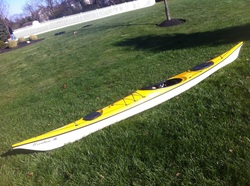 Dagger Meridian SK Sea Kayak For Sale Yellow Fiberglass